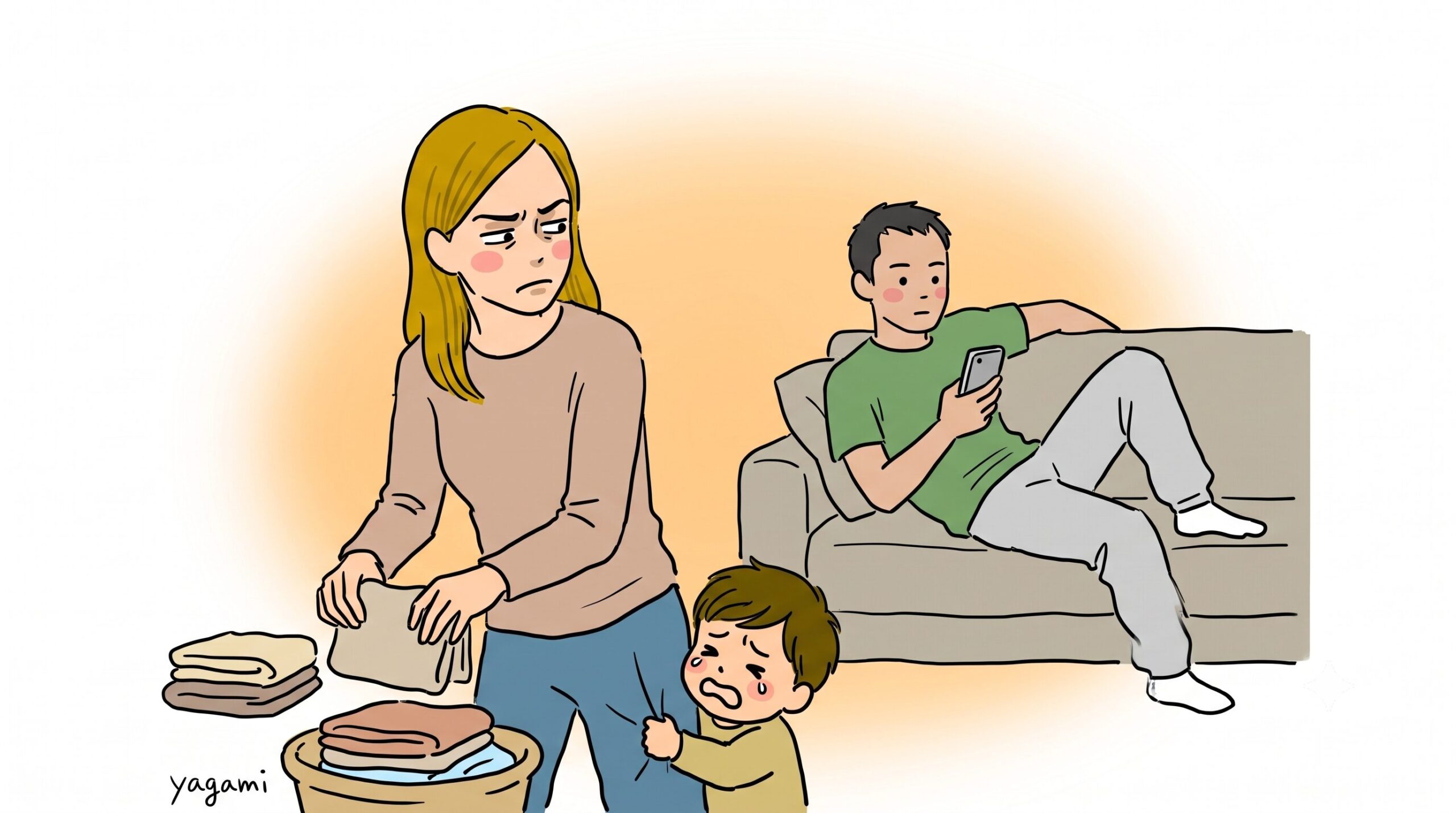 子育て中、夫にイライラが止まらないのはなぜ?